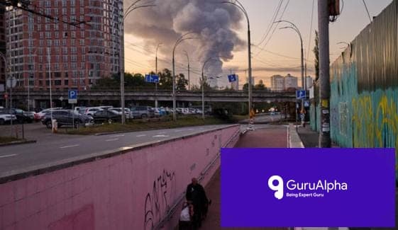 کیف پر روسی میزائل باری: تین روزہ عارضی وقفے کے بعد فضائی جنگ شدید تر