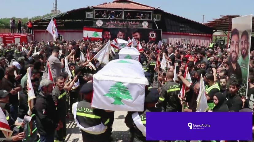 لبنان میں امدادی کارکنوں کو اگلی صفوں پر شدید مشکلات اور صدمے کا سامنا