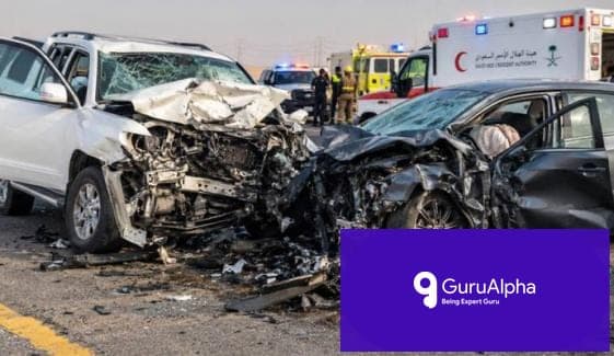 سعودی عرب میں ٹریفک حادثہ: الاحساء میں ایک خانداں کے 7 افراد جاں بحق