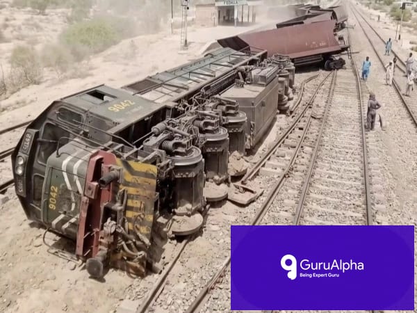 رحیم یار خان میں کوئلہ ٹرین کا حادثہ: اپ ٹریک بلاک، ریل سروسز معطل