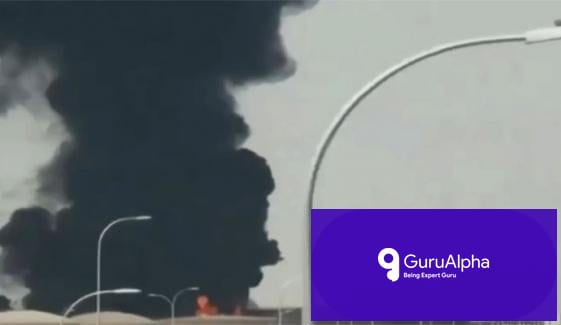 ریاض ایئرپورٹ کے قریبی علاقے میں خوفناک آگ اور سیاہ دھوئیں کے بادل، سیکیورٹی الرٹ جاری