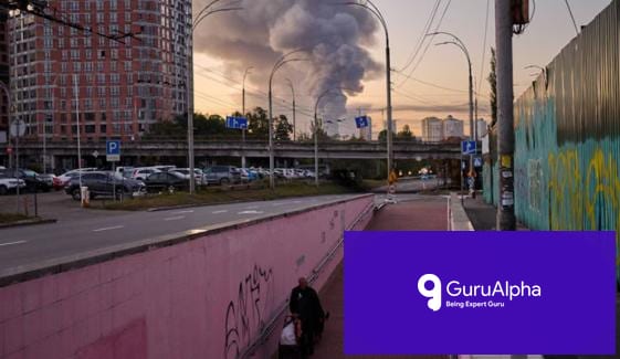 کیف پر روسی میزائل باری: تین روزہ عارضی وقفے کے بعد فضائی جنگ شدید تر