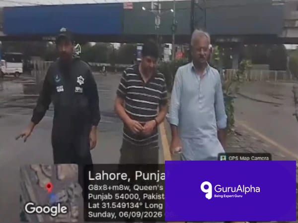 واساکی ہنگامی کارروائی: ایم ڈی غفران احمد کا فیلڈ دورہ اور لاہور کا نکاسیٔ آب کا نظام