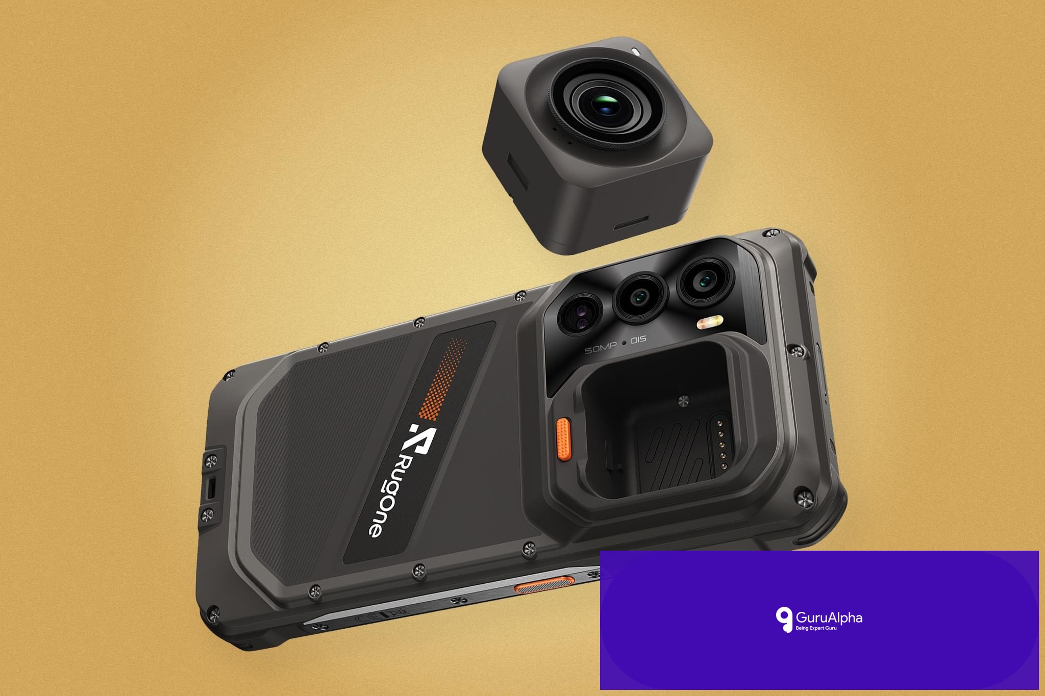 RugOne Xsnap 7 Pro: الگ ہونے والے ایکشن کیمرے کے ساتھ نایاب اسمارٹ فون متعارف