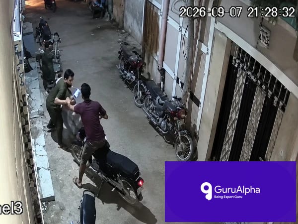 سرجانی ٹاؤن: شہری کے ایک شور نے مسلح ڈاکوؤں کے حواس باختہ کر دیے