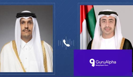 مشرق وسطیٰ کے بحران پر ابوظبی اور دوحہ کا اہم تحرک: اماراتی اور قطری قیادت کا رابطہ